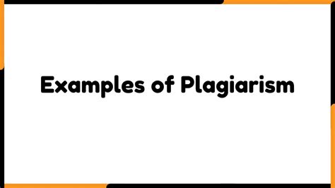 20 Examples of Plagiarism