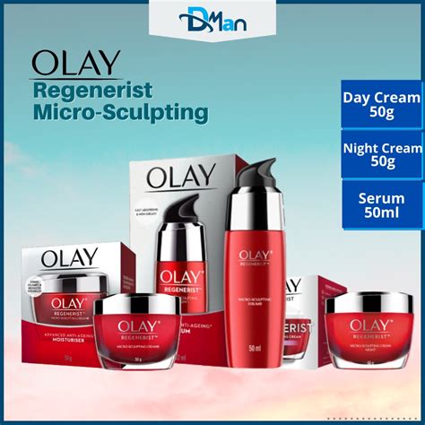 Olay Regenerist Micro Sculpting Day Cream Night Cream Serum G Ml