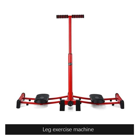 Genki Leg Master Foldable Magic Trainer Exercise Machine Red Crazy Sales