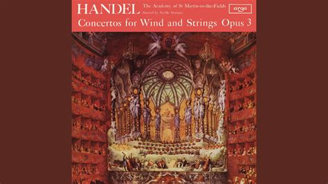 Handel Concerto Grosso No 2 In B Flat Major Op 3 2 HWV 313 IV