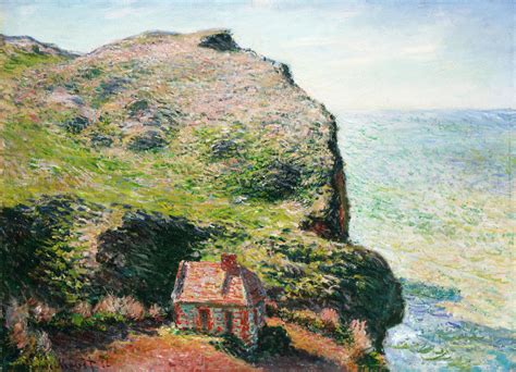 The Customs House Varengeville By Claude Monet Paper Print