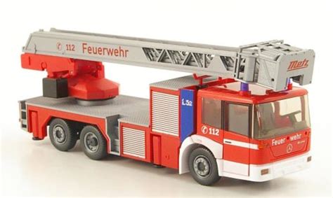 Modellautos Mercedes Econic Herpa Metz Drehleiter L Xs