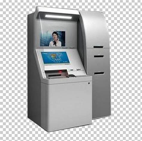 Automated Teller Machine Bank Cashier Credit Card GRG Banking PNG