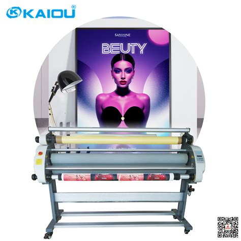 Economical Electric 1600 Cold Hot Roll Laminator Machine Laminating