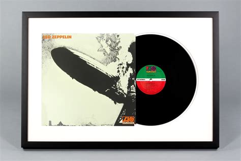 Led Zeppelin I - Custom Framed Vinyl Album