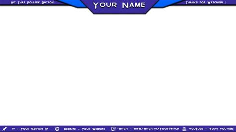 15 Twitch Stream Overlay PSD Images - Twitch Stream Overlay Template ...