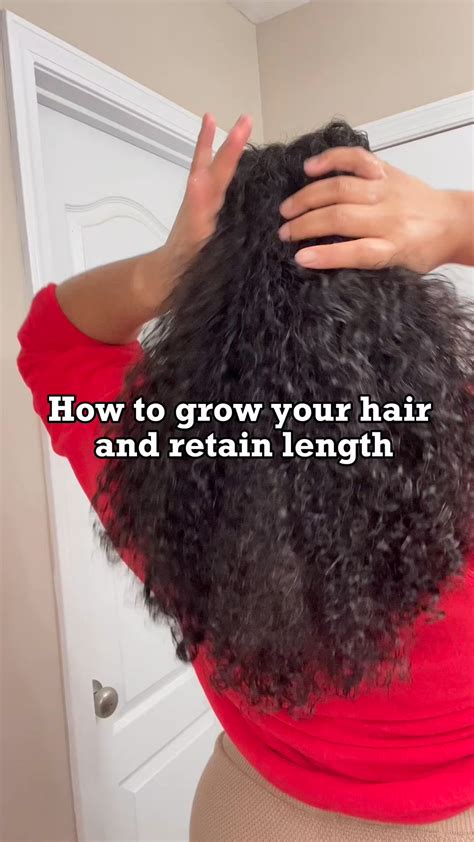 How To Grow Natural Hair And Retain Length Natural Hair Styles Black Hair Tips How To Grow