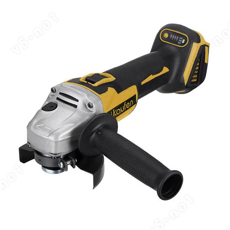 V Mm Cordless Angle Grinder Brushless With Battery Charger