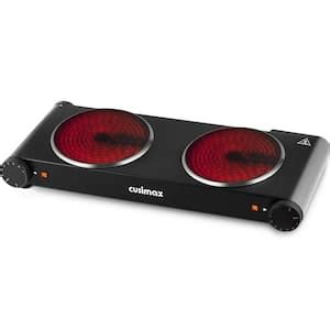 Elexnux Portable Burner In Infrared Ceramic Black Electric Stove Watt Hot Plate With