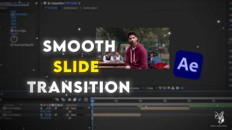 Smooth Slide Transition Tutorial After Effects Transition Tutorial