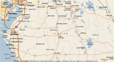 Map of Wauchula