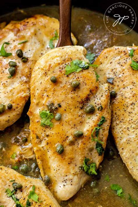 Lemon Caper Chicken Recipe