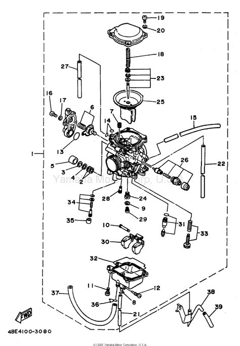 Mikuni Carb Parts Diagram Mikuni Bs Pilot Air Jet