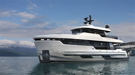 Motoryacht Für Kreuzfahrten B 75 Bering Yachts Für Expeditionen Explorer Flybridge