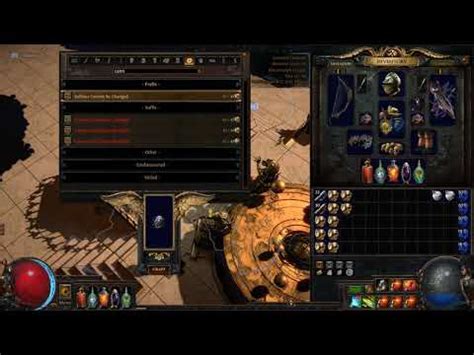 First Try Metacrafting Path Of Exile Metamorph Youtube