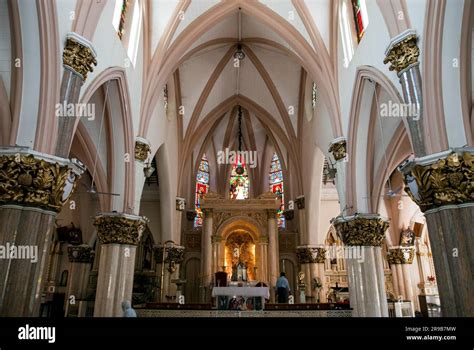 Interior St Mary S Basilica In Shivajinagar Was Built By Abbe Dubois