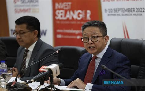 Bernama Selangor Government Expects Foreign Investment In The State