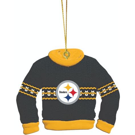 Pittsburgh Steelers Ugly Sweater Ornament