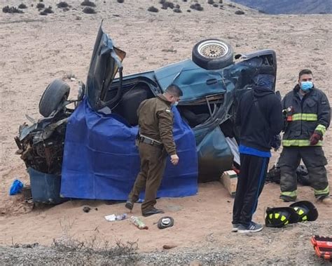 Una Persona Fallecida En Volcamiento Vehicular En Huasco Diario