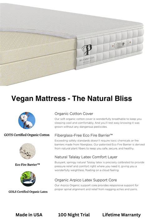 Vegan Mattress - The Natural Bliss Review