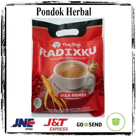 Jual New Kopi Pak Haji Radixku Minuman Serbuk Kopi Radix Shopee Indonesia