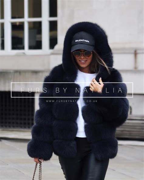 Furs By Natalia Ltd On Instagram The Hooded Coat Has Elongated