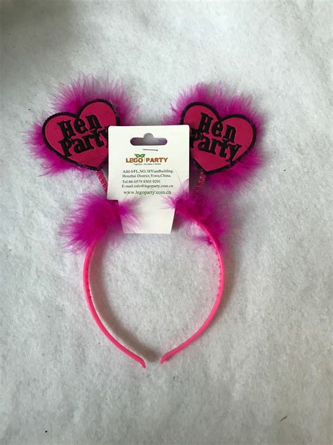 Bachelor Party Hen Party Bride To Be W Feather Wedding Headbands