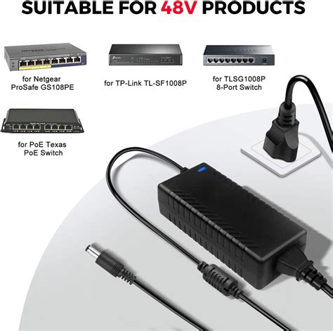 48V 2A Power Supply LeTaoXing AC To DC 48V 2A 96W Power Adapter AC