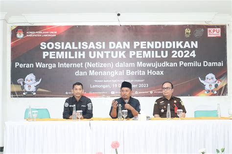 Humas Polres Lamongan Sosialisasi Bijak Bermedsos Dan Tangkal Hoax