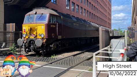 Northern Belle Lincoln High Street Level Crossing Youtube