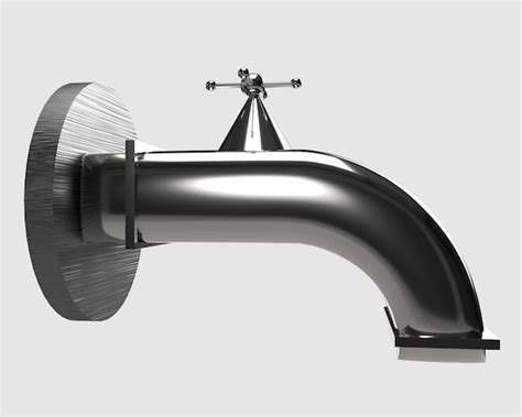 Premium Photo Tap Water Metal Steel Sink Clean Faucet Chrome Liquid