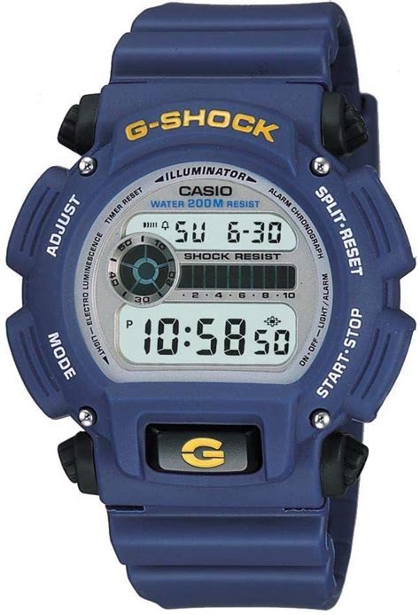 Casio Men S G Shock Quartz Resin Sport Watch Blue Quartz Watch