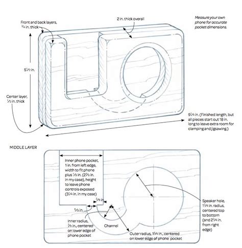 Diy Wooden Phone Speaker Build Your Own Passive Phone Speaker Box Out Of Wood Smartphone