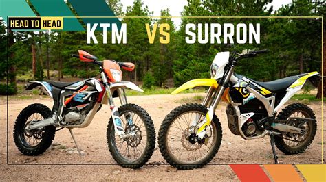 Ktm Freeride Exc Vs Surron Storm Bee Electric Dirt Bike Test Full