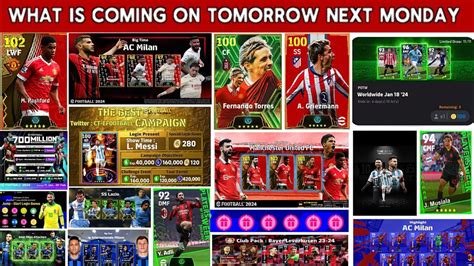 What Is Coming Thursday Tomorrow Next Monday In Efootball Mobile