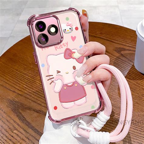 Case For Infinix Smart 8 Hot 40i Four Corner Anti Drop Electroplated TPU Phone Case Aesthetic