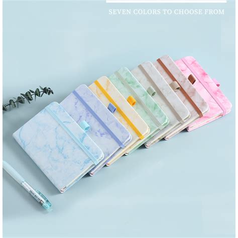 Jual Pocket Notebook MARBLE DESIGN Notebook Mini A6 A7 Buku Catatan