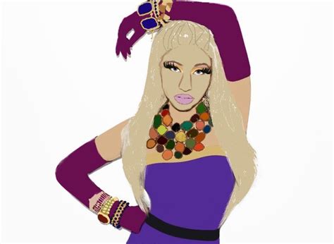 Cartoon Nicki Minaj by liittle-aston-martin on DeviantArt