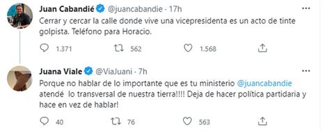 Juana Viale Apuntó Contra Juan Cabandié Después De Que El Ministro