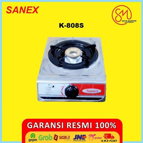 Jual Sanex K S Kompor Gas Tungku Stainless Steel K S Di Lapak