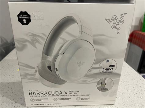 Razer Barracuda X Mercury Edition Model Audio Headphones