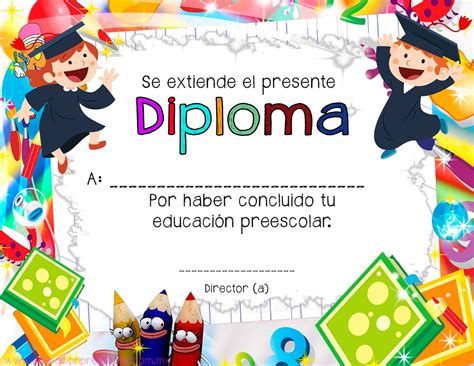 Diplomas Para Preescolar En Power Point Imagui Graduacion Pinterest Images