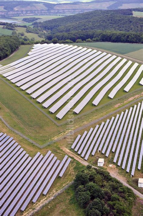 Laudenbach Von Oben Solarpark Laudenbach In Bayern