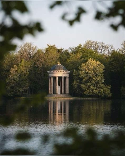 Rom Villa Borghese Tempietto Di Esculapio Temple Of Asclepius Artofit