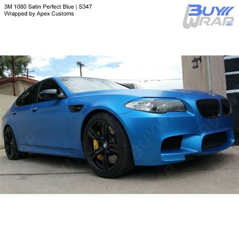 3m 1080 Satin Perfect Blue Wrap S347