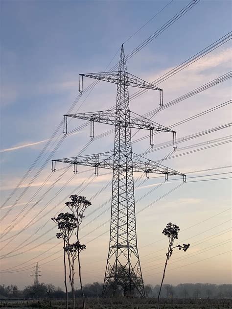 Torres De Alta Tensi N Fuente De Alimentaci N L Neas El Ctricas