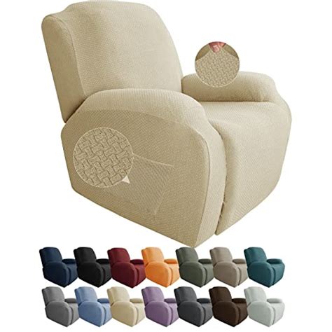 Jiviner Lot De Housses De Fauteuil Inclinable En Jacquard Extensible