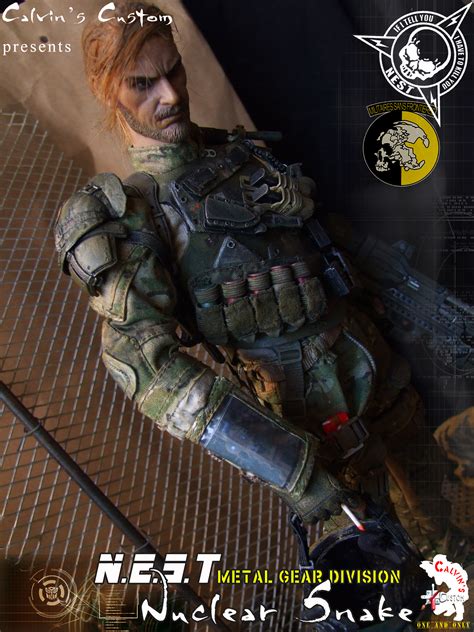 Calvin S Custom Metal Gear N E S T Nuclear Snake Custom One Sixth