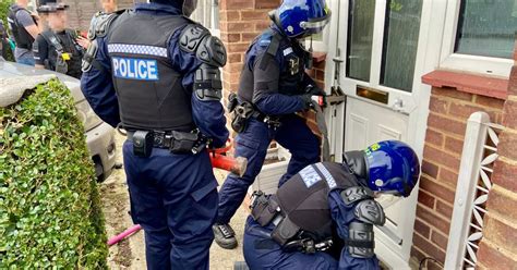 Police Make Arrests After Series Of Dawn Raids Across One Essex Town