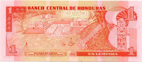 Honduras Banknote Lempira Banknote From Honduras Paper Money From